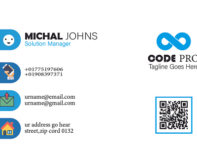 Code Pro Business Card Design (design by rj prince) business card