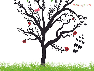 Tree Illustration (design by rj prince)