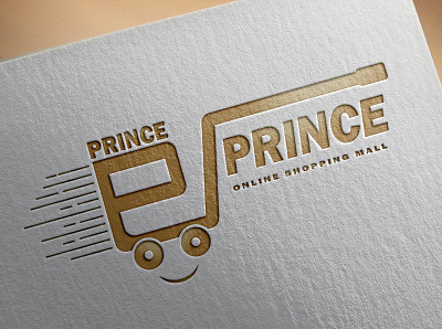 e PRINCE Shopping Mall Logo Design (design by rj prince) branding design icon illustration logo