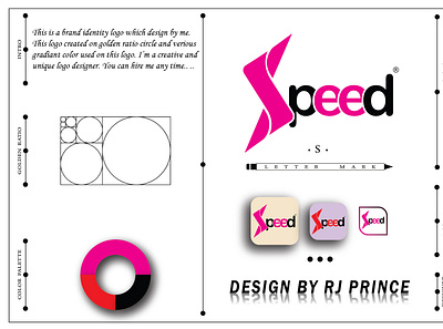 'S' Letter Mark Logo Design (design by rj prince) branding design icon logo