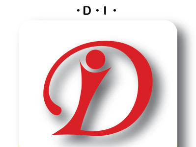 'D i' Letter Mark Logo Design (design by rj prince) branding design icon logo