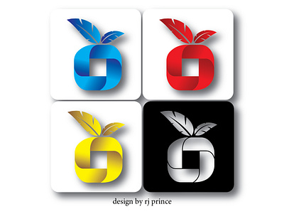 'O' Letter Mark Logo Design (design by rj prince) branding design icon logo