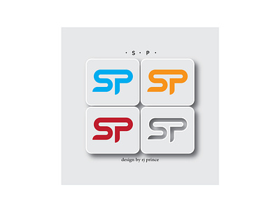 'S P' Letter Mark Logo Design (design by rj prince) branding design icon logo