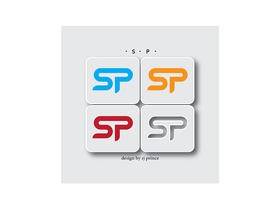 'S P' Letter Mark Logo Design (design by rj prince)