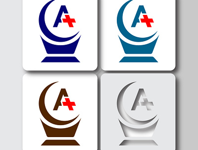 'A+' Letter Mark Logo Design (design by rj prince) branding design icon logo