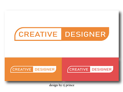 'CREATIVE DESIGNER' Logo Design (design by rj prince)