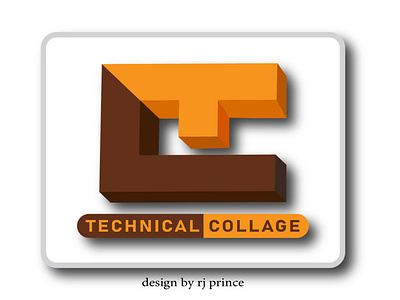 'Technical Collage' Logo Design (design by rj prince)