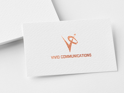 VIVID COMMUNICATIONS branding logo ui