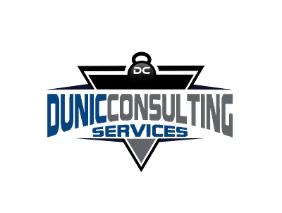DUNIC CONSULTING design logo ui