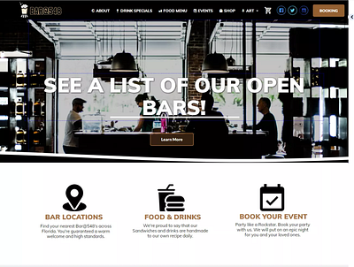 Bar@548 design web design webdesign website website design