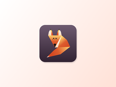 Daily UI :: 005 — App Icon app app icon app ui apple branding clean colors dailyui dailyui 005 figma fox fox logo icon illustration ios logo mobile