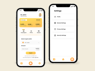 Pasta Wallet - Store and earn interest on your crypto assets 3d app app design cryptocurrency design finance fintech product design ui uidesign ux uxdesign wallet