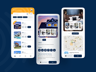 Properties & Travel - UI Mobile App