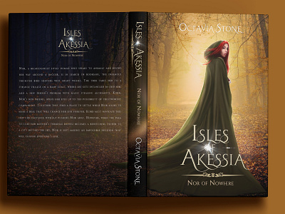 New book Cover Design for the Isles of Akessia novel