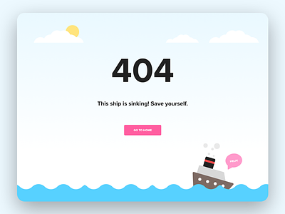 Daily UI #008 - 404 Page 404 dailyui not found