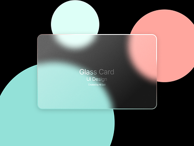 Glass Card