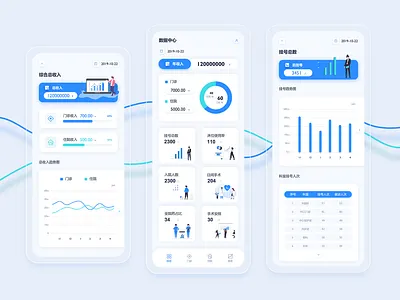 医疗信息化后台管理移动端 design ui