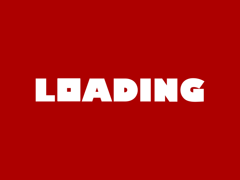 Loading inida loader loading quirky red
