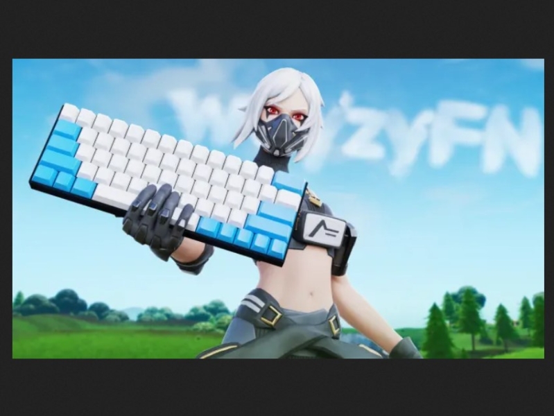 Fortnite Pfp With Keyboard