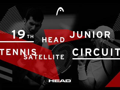 19th HEAD Jr Tennis head poster tennis