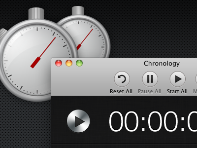 Chronology for Mac app icon mac ui