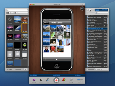 Too much real estate... app desktop iphone mac video