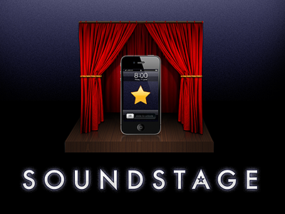 Sound Stage Icon app icon iphone logo mac