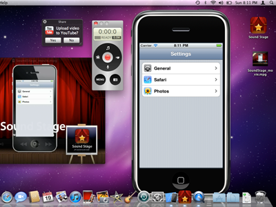 Sound Stage App Store Submission app apple demo desktop iphone mac ui video