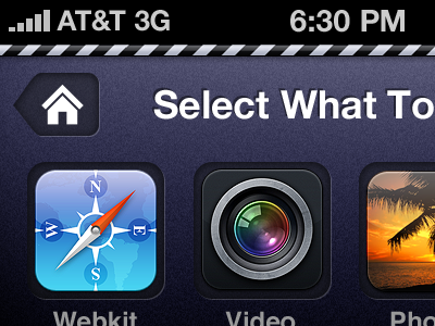 Sound Stage for... app icon iphone ui