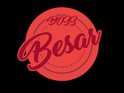 BOSS BESAR design distro icon illustration logo logotype