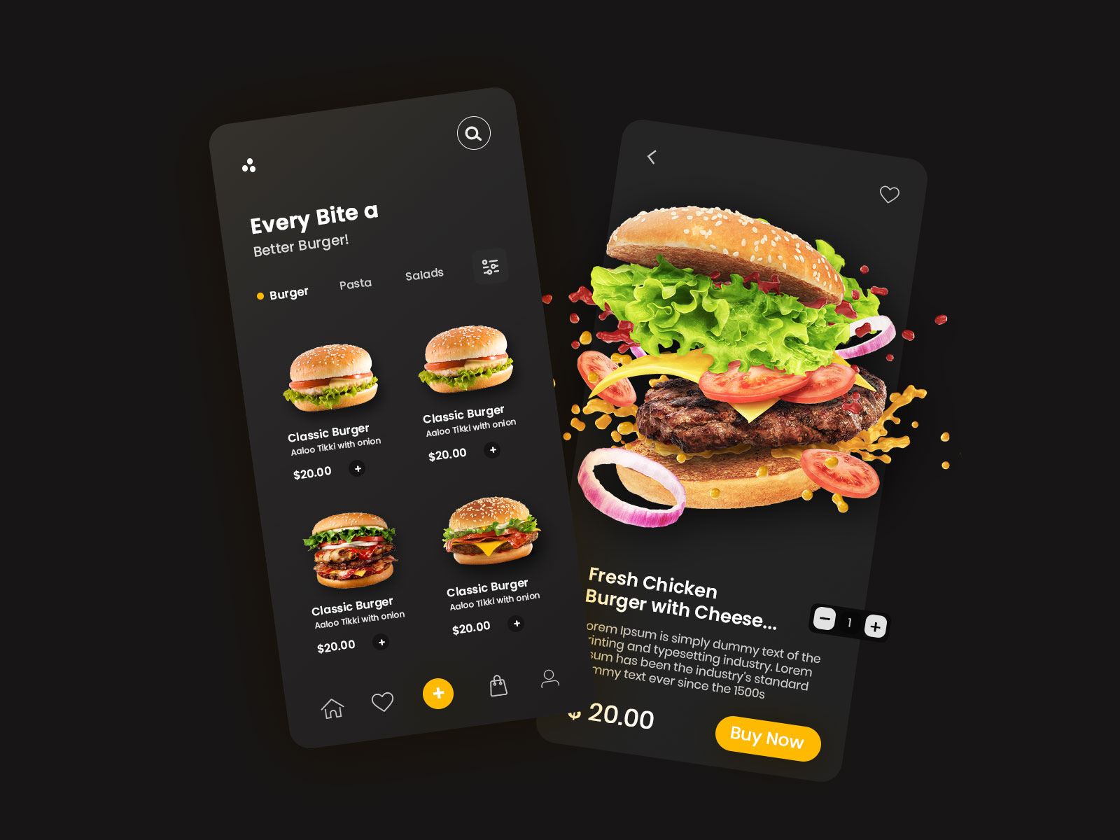 Dribbble - order-burger-online.jpg by PegaLogics