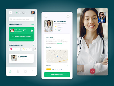 Medical Mobile App UI