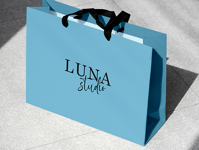 Logo LUNA branding design graphic design logo