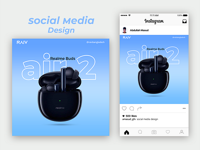 Social media post design