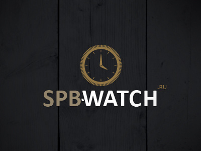 watch logo typography