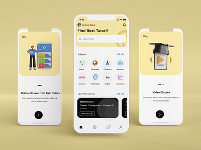 Tutviv E-learning Mobile App