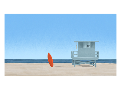 Baywatch graphic design illustration