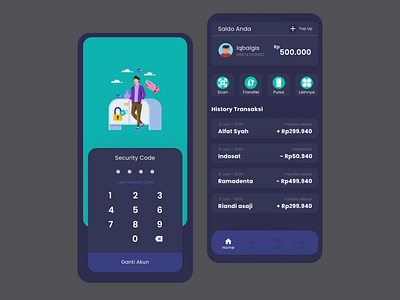 E-wallet App UI