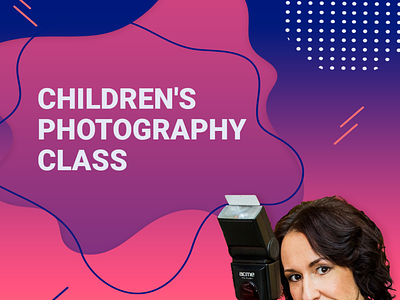 Children's photography class banner banner ads banner design