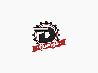 DGarage: automobile parts shop automobile automotive logo brand cars dealer inkscape logo shop