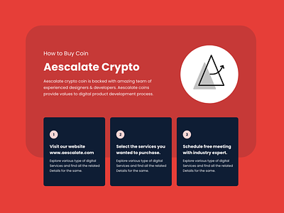 Crypto Currency | How to Buy Coin | UI UX | Widget | Web Design blockchain branding coin crypto design flat design illustration minimal ui ux