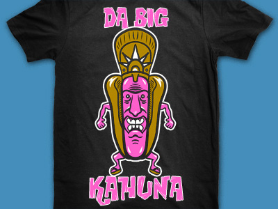 Big Kahuna illustrator t shirt