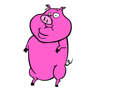 Pig Vent - Click to Play. illustrator