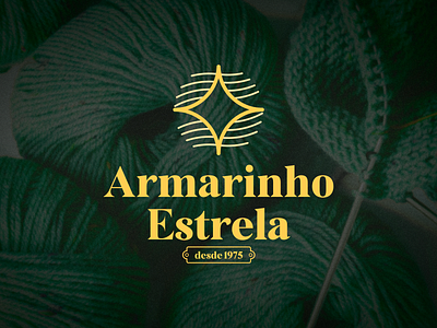 Armarinho Estrela - Visual Identity branding design haberdashery illustrator logodesign logotype