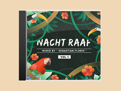Nachtraaf mixtape vol 1 club dj flowers jungle mixtape music parrot sound vibe