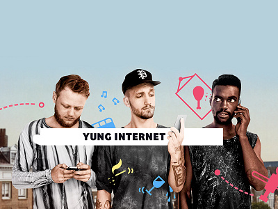 Chips X Yung Internet banner drinks fissa internet iphone jobs music party rotterdam steve
