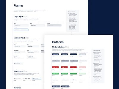 Design System Fragment buttons design system documentation guidelines input styleguide