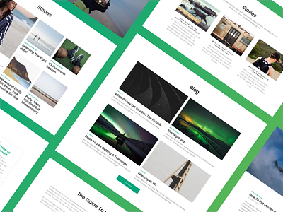 Made with Blokk — Blog Layout download flat fonts free freebie inspiration kit psd slider ui ux web