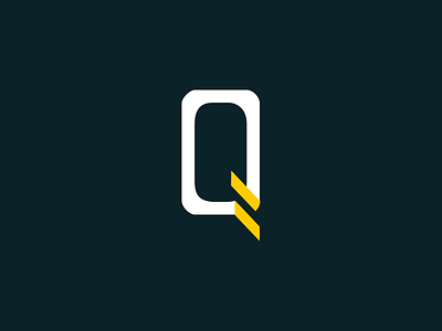 Monogram Letter Q branding flat logo monogram typography vector