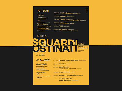 Sguardi Ostinati 2019-20